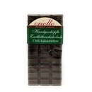 Handgeschöpfte Zartbitterschokolade Chili-Kakaobohne 100g
